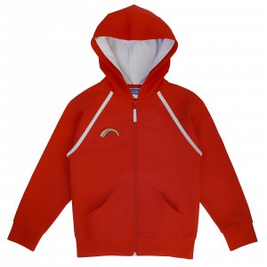 RAINBOW HOODED JACKET