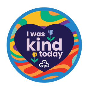 I WAS KIND TODAY BADGE