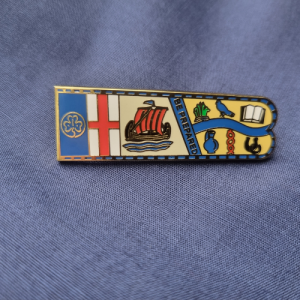 GIRLGUIDING ANGLIA METAL STANDARD BADGE