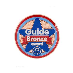 GUIDES BRONZE AWARD - METAL BADGE