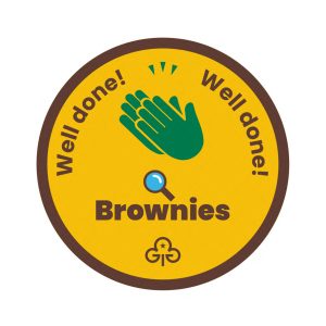 BROWNIES WELL DONE BADGE